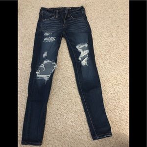 AE SUPER STRETCH JEGGINGS!!